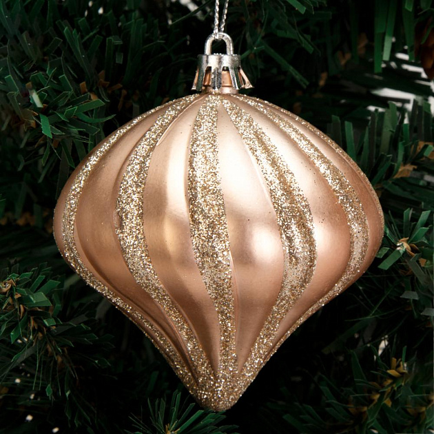 Декоративное украшение Набор 4шт 8,5см Капля серия Неоновая микс пластик 000000000001224122