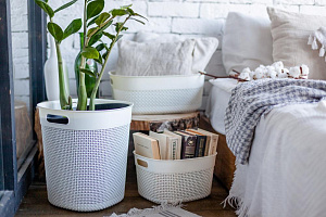 Корзина для хранения PLAST TEAM OSLO 3л молочный PT1350МЛ-10 000000000001196437