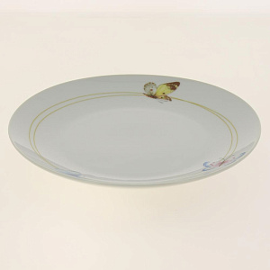 Тарелка десертная 20,5см ESPRADO Mariposa твердый фарфор 000000000001188375