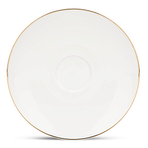 Набор чайный 4 предмета Классик с золотом в подарочной упаковке фарфор 000000000001219688