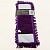 Накладка сменная для швабры из микроволокна РС СИНЕЛЬ 80гр,фиолет,HD1011A-R-2613C-P90/PC05265 000000000001186750