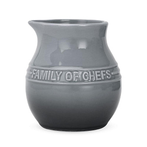 Набор сахарница 280мл/молочник 250мл MATISSA с подставкой серый керамика 000000000001224553