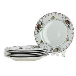 Столовый набор Венеция Коралл, 19 предметов 000000000001171318