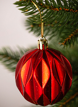 Декоративное украшение Набор для ели 6см 12шт MANDARIN полистирол 000000000001209381