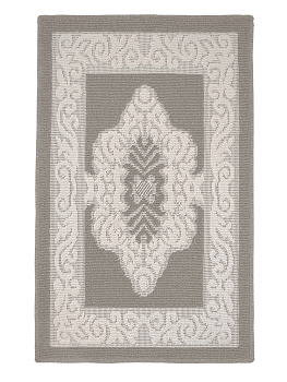 Коврик универсальный 60x100см LUCKY УЗОР1 коричнево-серый хлопок 100% 000000000001199798