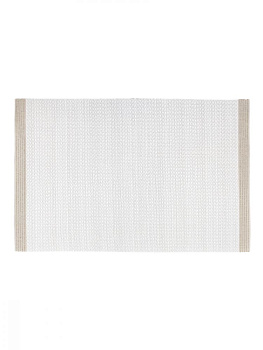 Салфетка сервировочная 30x45см LUCKY праздничная белый/золото 70%ПВХ/30%полиэстер 000000000001194078