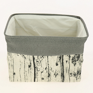 Корзина мягкая 39х29х27см ПОСУДА ЦЕНТР бежевый полиэстер 000000000001187233