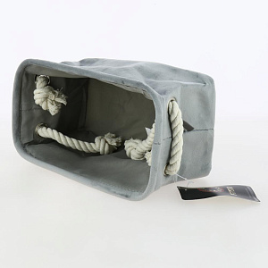 Органайзер для хранения 28x15x14см DE'NASTIA серый велюр полиэстер 000000000001210426