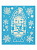 Оконное украшение Снежный щелкунчик из ПВХ пленки (крепится посредством статического эффекта) с раскраской на картонной подложке / 1 000000000001191198