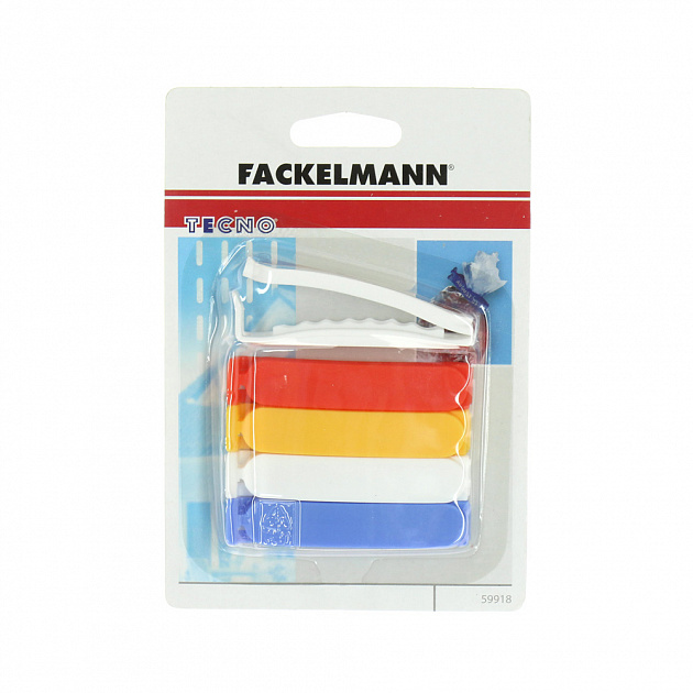 Зажимы для пакетов Techo Fackelmann, 7.5 см, 5 шт. 000000000001128140