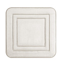 Коврик для туалета 50x50см DE'NASTIA Soft Collection мемори серый полиэстер 000000000001215843