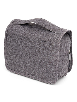 Косметичка дорожная серый 25х20х10 см 100%пэ Y000084 000000000001199716