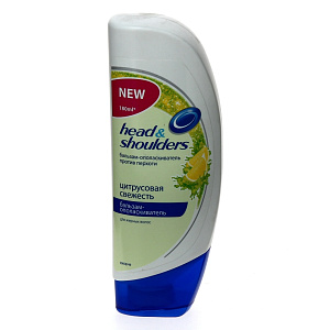 Бальзам-ополаскиватель против перхоти Цитрусовая свежесть Head&Shoulders, 180мл 000000000001024559