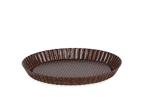 Форма для пирога 27,5х3см MOULIN VILLA Brownstone рифленая алюминий 000000000001179255