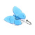 Крючок на присоске Бабочка Мультидом, пластик, сталь 000000000001126872