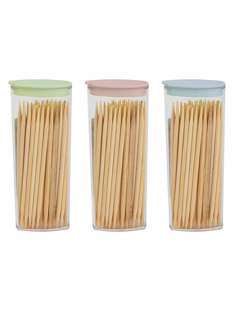 Зубочистки 55шт бамбук 000000000001229818