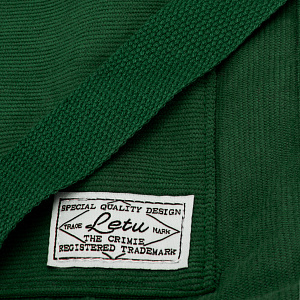 Сумка женская 26x23x10см изумрудный вельвет/полиэстер 000000000001221747