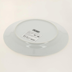 Тарелка 190мм OLAFF ФИОНА ОТТАВА мелкая фарфор 129-20026 000000000001204601