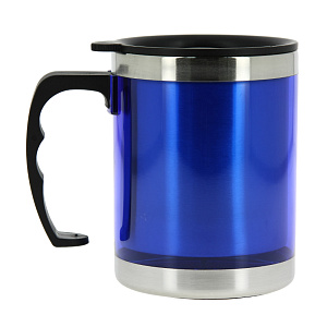 Термокружка 400мл, нержавеющая сталь 000000000001170340