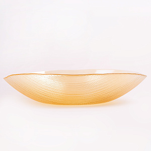 Салатник 31см GLASSCOM Рептилия овальный стекло 000000000001213183