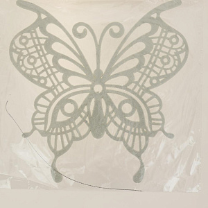 Декоративное украшение 15см Бабочка пластик R010496 000000000001192264