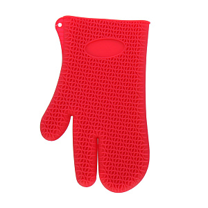 Термостойка рукавица для кухни Marmiton, розовый, силикон 000000000001125423