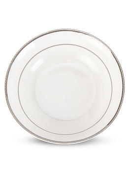 Салатник 15 см 450мл ANGELICA с серебром фарфор 000000000001223869