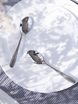 Набор чайных ложек 2шт LUCKY Nordic серебро нержавеющая сталь 000000000001212631