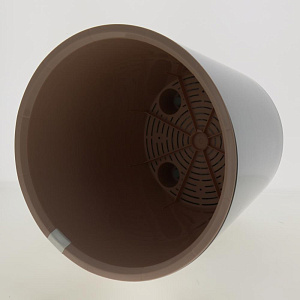 Горшок Фиджи D330мм/16л на колесиках Пепельный ING1557ПЕП 000000000001185197