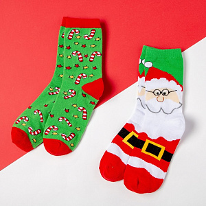 Набор женских носков KAFTAN "Happy winter" 2 пары, р-р 36-39 4685306 000000000001202318