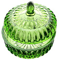 Сахарница 13см ZARIN GREEN иранское стекло 000000000001211340