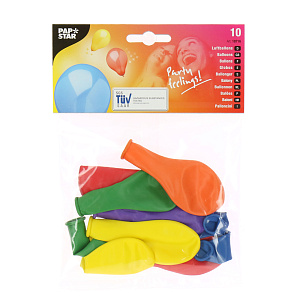 Набор воздушных шаров Pap Star, 22 см, 10 шт. 000000000001037724