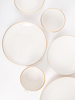 Набор столовой посуды 19 предметов TULU PORSELEN Tutku фарфор Набор столовой посуды 19 предметов TULU PORSELEN Tutku фарфор 000000000001212909