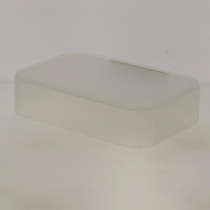 SWP-0980WH Бокс д/хранения косм.принадлежностей TOYA белый, полипропиленSWP-0980WH 000000000001192318