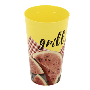 СТАКАН С ДЕКОРОМ 0,4л H13см, D8см GRILL MENU 4315096 000000000001198959