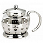 Чайник заварочный 700мл VITESSE термостойкое стекло/нержавеющая сталь