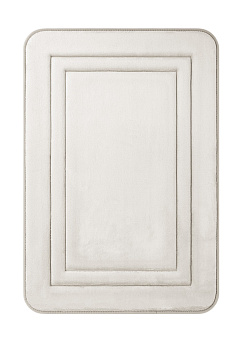 Коврик для ванной 55x80см DE'NASTIA Soft Collection мемори серый полиэстер 000000000001215837