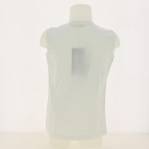 Майка для мальчика DE'NASTIA трикотаж 128 (7-8лет) белый 100%Хлопок I000126 000000000001178234