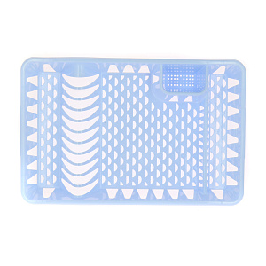 Большая сушилка для посуды Idea, голубой 000000000001129714