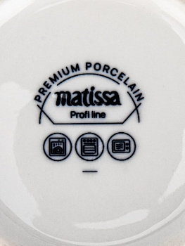 Пара чайная 230мл/15см MATISSA Diamond фарфор 000000000001221180