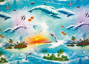 Коврик для ванной V-Line, 50х65 см, ПВХ 000000000001058605