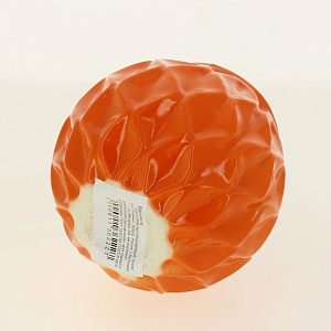 Ваза шарик №3 оранжевый 12 см ввр-24414 000000000001191985