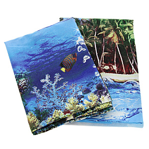 Комплект постельного белья Море, 2 спальный, бязь 000000000001172012