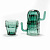 Набор стаканов 4шт 240мл Кактус зеленый стекло GB27122-1XRZB/L44pcs cup/ 000000000001217347