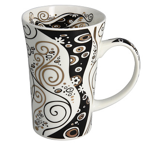 Кружка в подарочной упаковке День и Ночь Estetica, 340мл, фарфор 000000000001060313