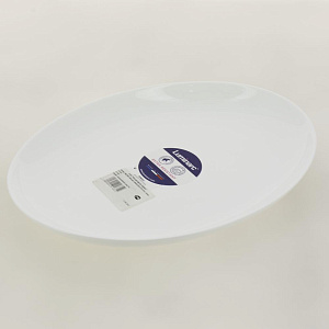 DIWALI BLANC Блюдо овальное 25х33см опал D7481 000000000001204774