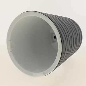 Кашпо Валенсия 2л D15,5 H16 антрацит 000000000001185583