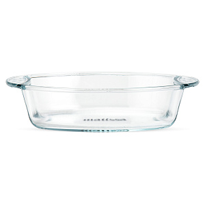 Форма для запекания 1,3л MATISSA овальная боросиликатное стекло 000000000001220437