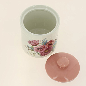 Банка для сыпучих продуктов 650мл Пионы Доломит M56056 000000000001193778