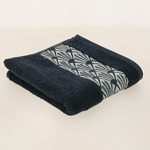 Полотенце 50х90см CLEANELLY Дардо махровое плотность 420гр/м серый 100% хлопок ПЦ2601-4344,19-4220 000000000001198618